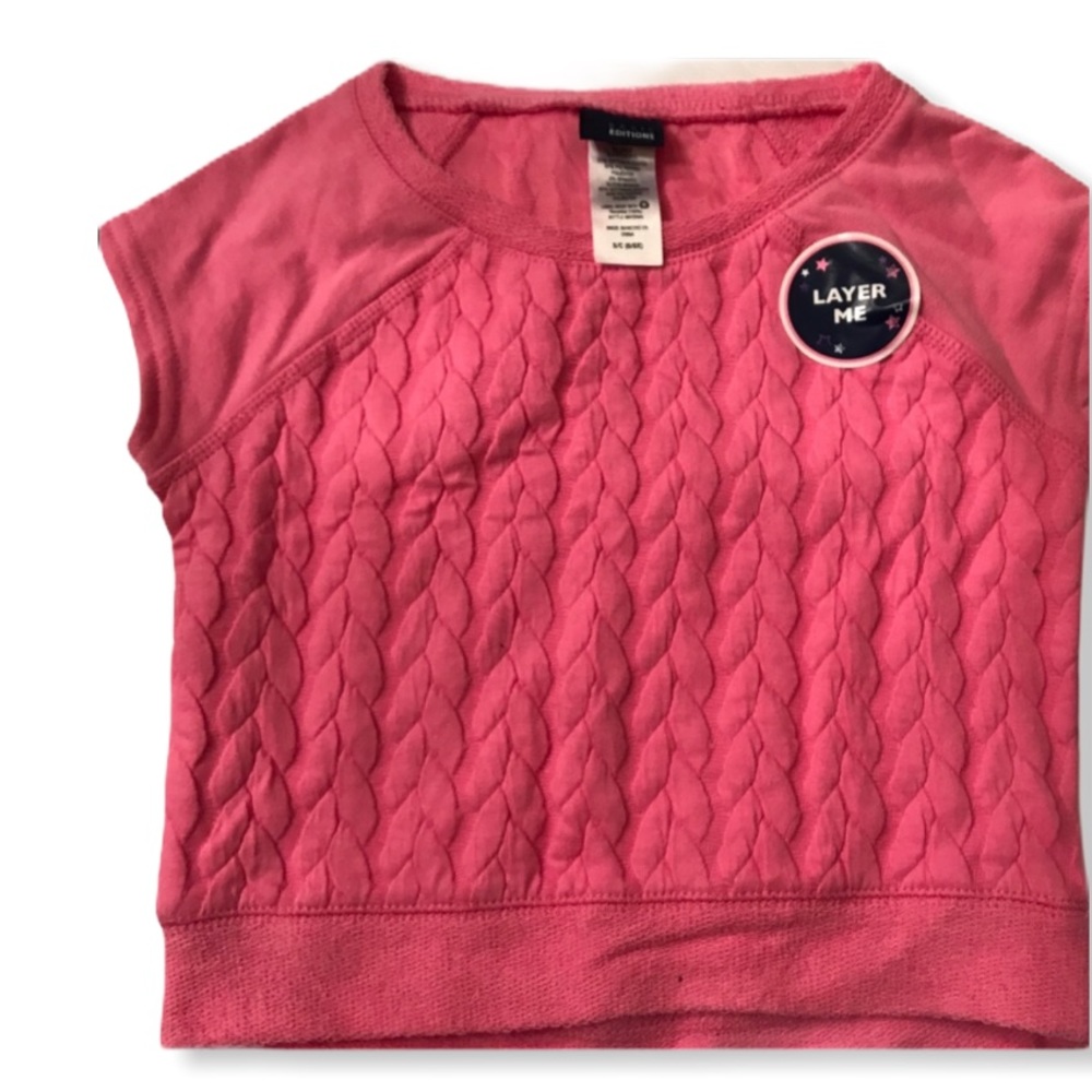 Pink Basic Editions layering sweater - Picture 2 of 7